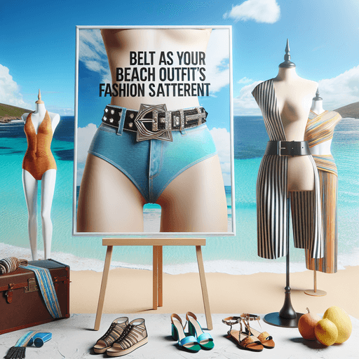 Belt sebagai Statement Fashion untuk Outfit Pantai Anda