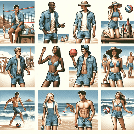 Inspirasi Outfit Denim Casual untuk Aktivitas di Pantai