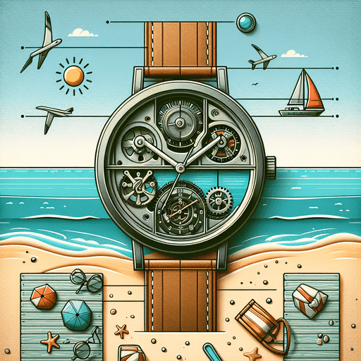 Jam Tangan dengan Desain Unik untuk Melengkapi Outfit Pantaimu